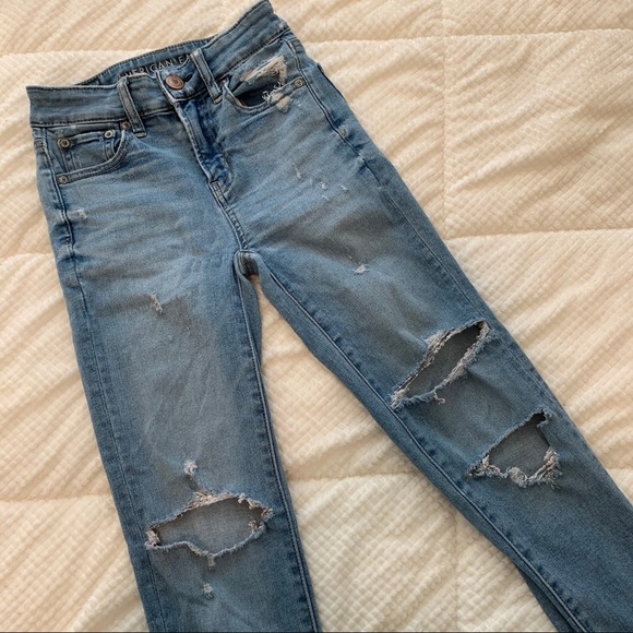 next distressed jeans